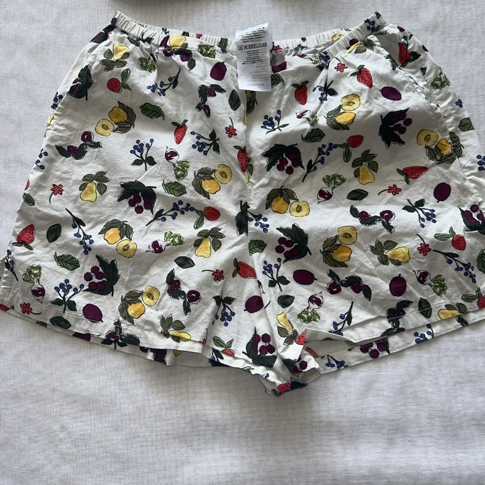 Princesse Tam Tam Pajama Short Sleeve & Shorts Viscose & Cotton Fruit Small